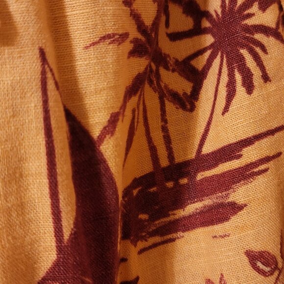 Naturals D&Co Bohemian linen skirt. - Picture 2 of 3